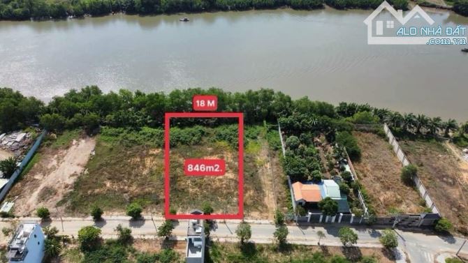 900m2 Đất Mặt Sông Q9 Có Thổ Chỉ 32tỷ980 (Giảm 20%) Ngang 18m View Sông Đảo Kim Cương Quận - 5