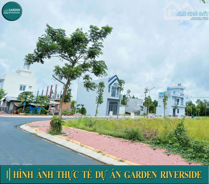 Chính chủ lô 3 nền 150m2 dự án Garden riverside kế trung tâm hành chính Thủ Thừa SỔ HỒNG - 5