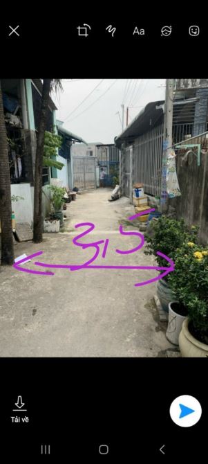 [BÌNH DƯƠNG] Kẹt tiền !!! bán gấp đất HXH P.đông hoà – TX.dĩ an - DT: 598,5m² - giá 6,5 tỷ - 3