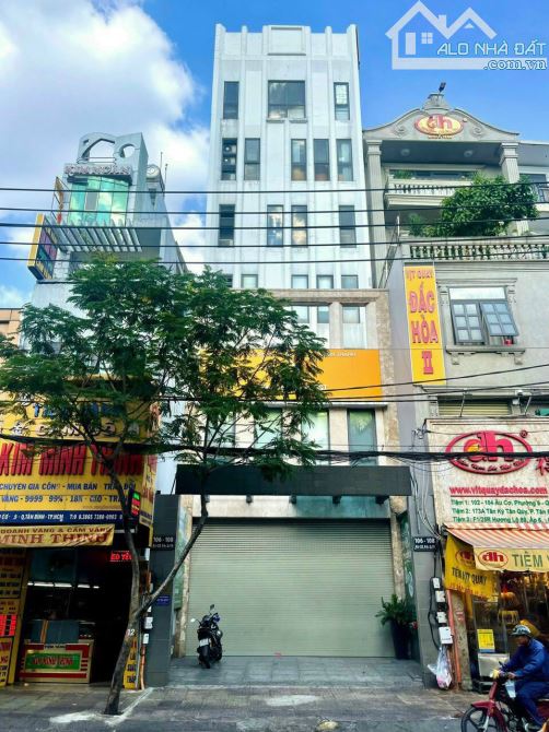Bán toà nhà MT Âu Cơ P9 Tân Bình, DT: 6.5mx21m, NH: 10.4m - hầm 7 lầu. HĐT: 145tr - 37 Tỷ