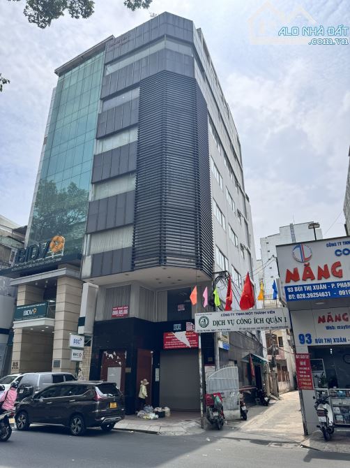 Building góc 2 MT Bùi Thị Xuân, Q.1 - 6mx28.5m. CN: 127m2 - 8 tầng. HDT: 290tr -  71 tỷ