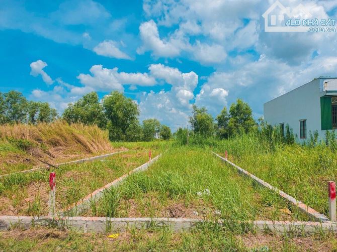 Cần bán 125m2 đất thổ trung tâm thị trấn cần giuộc, sổ hồng riêng, kết nối TPHCM chỉ 13km