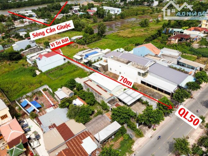 Cần bán 125m2 đất thổ trung tâm thị trấn cần giuộc, sổ hồng riêng, kết nối TPHCM chỉ 13km - 1