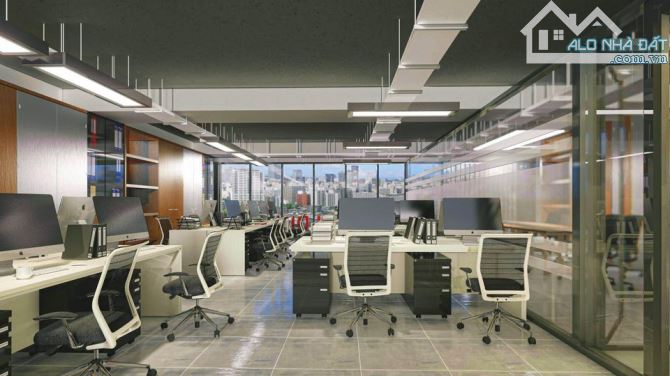 Cho thuê tòa văn phòng hầm 5 tầng 1.000m2 KĐT An Phú-An Khánh - 4