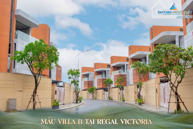 Biệt Thự Regal Victoria BT6-12 có hồ bơi, sân vườn, 2 MT view kênh, cách biển chỉ 800m - 4