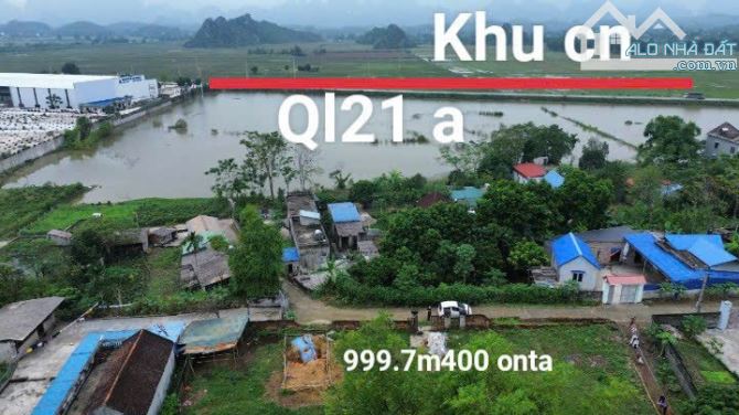 bán đất Thanh Cao Lương Sơn Hòa Bình 999m 400mONT sát khu công nghiệp, mặt tiền dài , RẺ