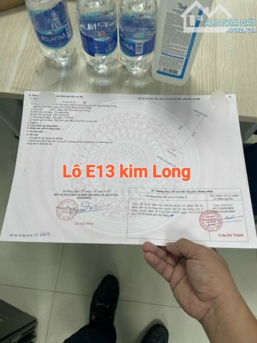 Bán lô đất Hòa phú 24 - khu E13 kim Long  - đường thông