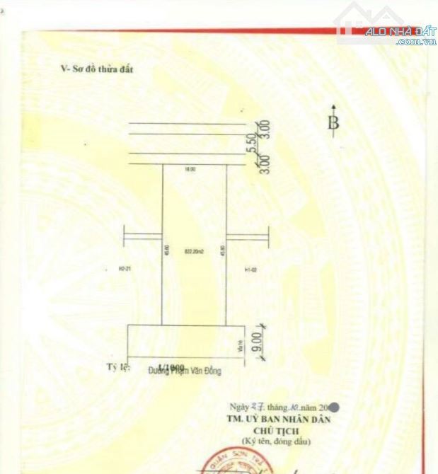 BÁN ĐẤT TMDV MẶT TIỀN ĐƯỜNG PHẠM VĂN ĐỒNG, P. AN HẢI BẮC, Q. SƠN TRÀ