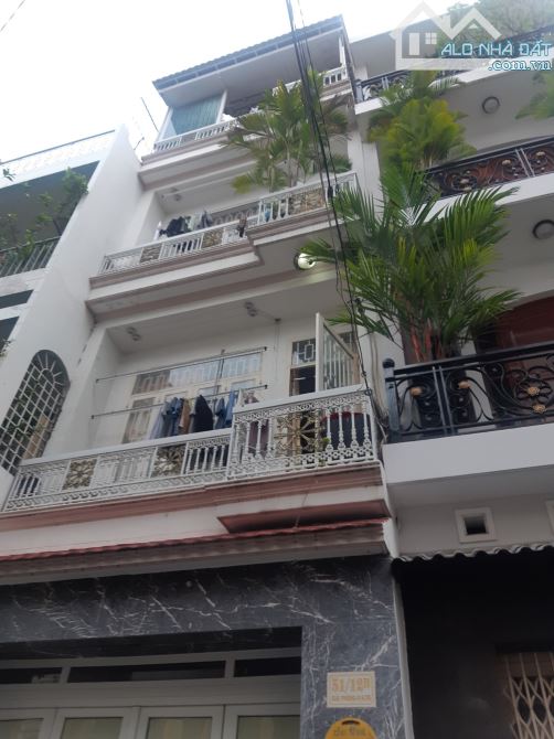 (HOT) Nhà đẹp 4 tầng 5,5x20m - CN đủ - Hẻm xe hơi Khu Bạch Đằng p2 Tân Bình - giá chỉ 12 t