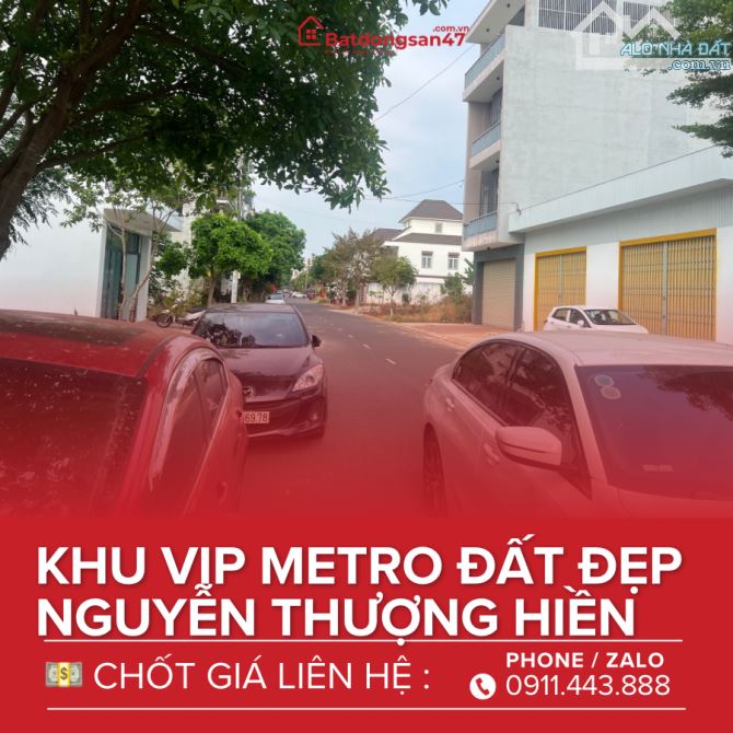 💥BÁN LÔ ĐẤT KHU VIP METRO NGUYỄN THƯỢNG HIỀN