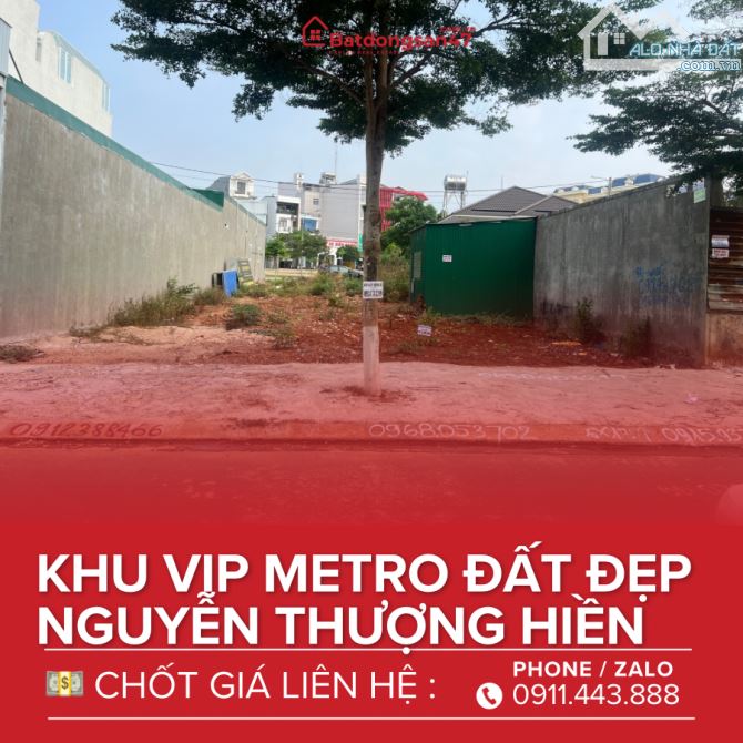 💥BÁN LÔ ĐẤT KHU VIP METRO NGUYỄN THƯỢNG HIỀN - 2