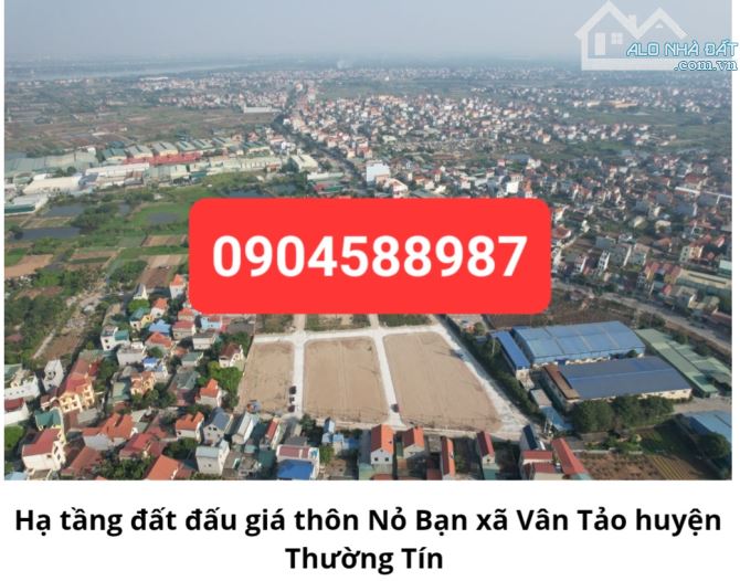 Phân lô- đấu gía- Liên Phương- Thường Tín- 39,5 tr/m2