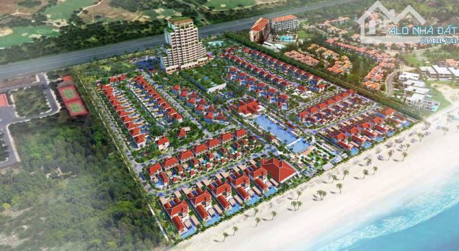 Villas... BT Fusion Resort - 490m2 căn duy nhất giá rẻ nhất - Hỗ trợ Vay Viettin bank