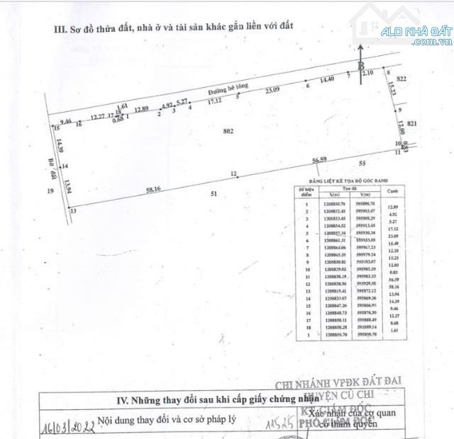 Chủ Kẹt tiền bán gấp đất 3.207m2 full thổ cư đường Bình Mỹ Củ Chi, sổ hồng riêng - 2