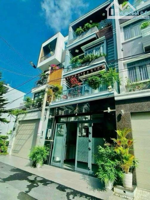 Bán nhà đẹp hẻm xe hơi Huỳnh Tấn Phát, Nhà Bè, Dt 5x16m,nhà 2 lầu 4 phòng ngủ. Giá 7,65 tỷ