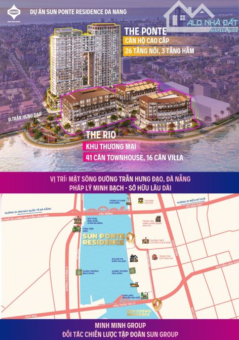 Top 1 Bất động sản Đà Nẵng đầu tư 2024 - Sun Ponte Residence - Căn hộ cao cấp sông Hàn - 1