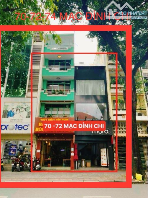 Bán tòa nhà mặt tiền Mạc Đỉnh Chi, Phường Đakao, Quận 1 ,12x20m , trệt, 5 lầu giá 136 tỷ