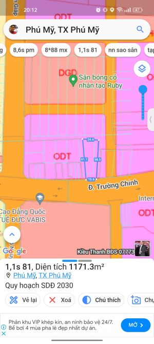 MT đường trường chinh tx phú mỹ, dt 1100m² - 3