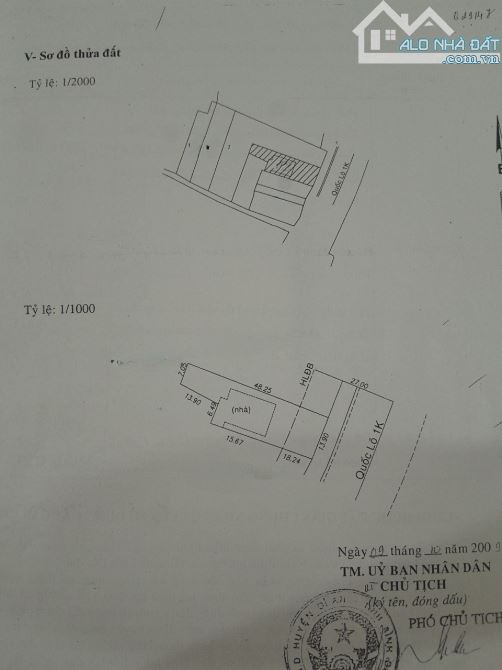 Bán đất 14x48 602M2 23Ty TL MT đường Quốc Lộ 1k p.Đông Hòa Tp.Dĩ An - 1