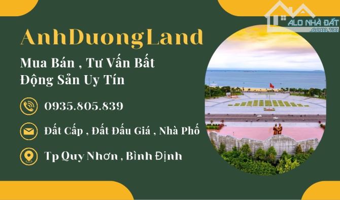 ĐẤT MẶT TIỀN HỒ SINH THÁI - LÊ ĐỨC THỌ BÙI XUÂN PHÁI - TP QUY NHƠN ! - 8