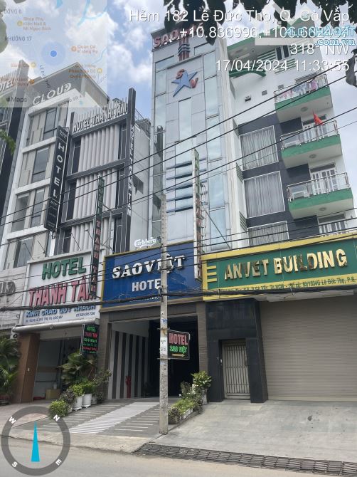 Bán hotel 182 Lê Đức Thọ- Dương Quảng Hàm. HD thuê 200 triệu. Giá bán 25 tỷ - 1