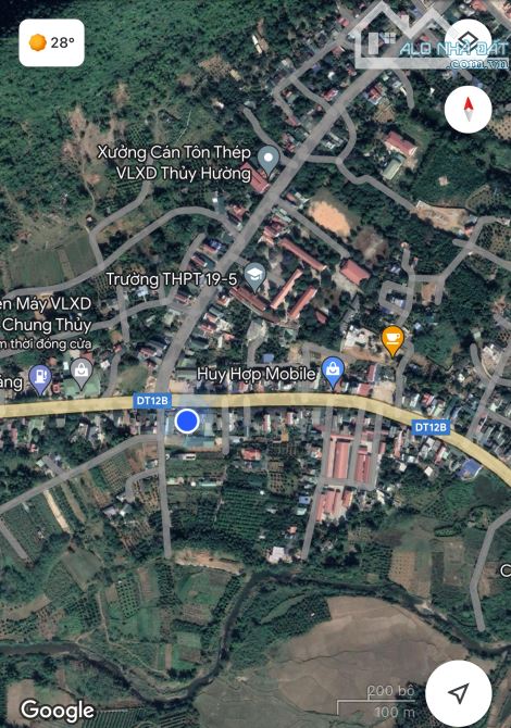 ⚜️ 441m Full Đất Ở Bám Mặt Đường Quốc Lộ 12B 12 - Vuông Vắn Đẹp - Giá: 4.5 Tỷ ⚜️