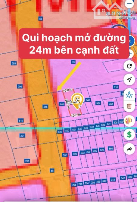 💥BÁN LÔ ĐẤT 10M NGUYỄN HỮU THẤU THÔNG ĐỖ NHUẬN - 4