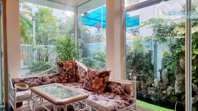 Cho thuê biệt thự An Viên Nha Trang, 3 tầng 5 ngủ, có Bể Bơi riêng, đầy đủ nội thất, 40tr - 4
