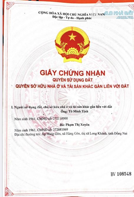 chủ bán gấp đất ấp Hàng Gòn, xã Hàng Gòn  chỉ 18 tỷ - 10