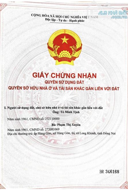 chủ bán gấp đất ấp Hàng Gòn, xã Hàng Gòn  chỉ 18 tỷ - 9