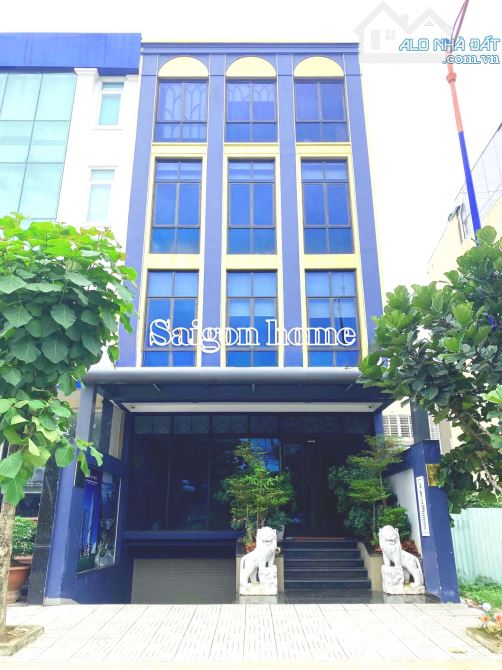 Cho thuê Tòa nhà Mặt tiền Lương định của An Phú Quận_2 Hầm 5 Tầng sàn trống suốt