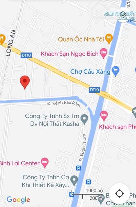 BÌNH CHÁNH, ĐẤT MẶT KÊNH RAU RÂM, KV 35x45m 1500m2, CHỈ 7 TỶ - 2