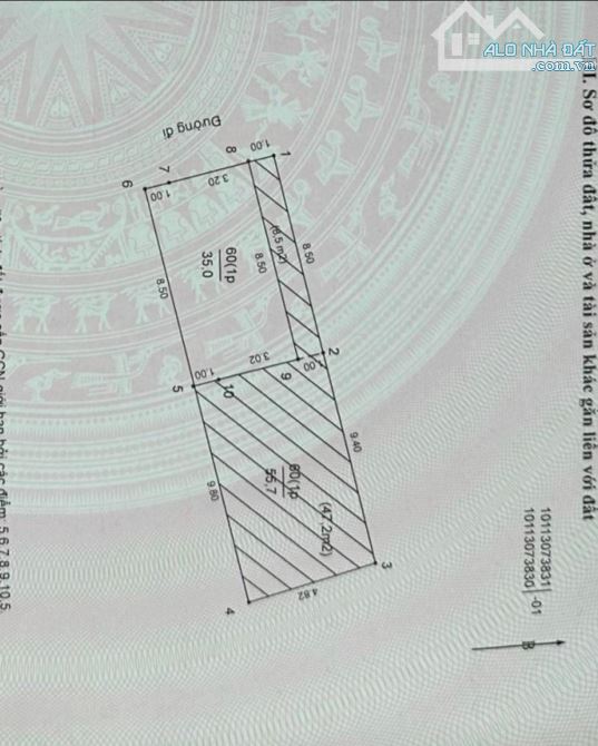 BÁN NHÀ NGÕ 39 HỒ TÙNG MẬU DT 35M2 5 TẦNG MT 4.2M GIÁ 5,8 TỶ - 3