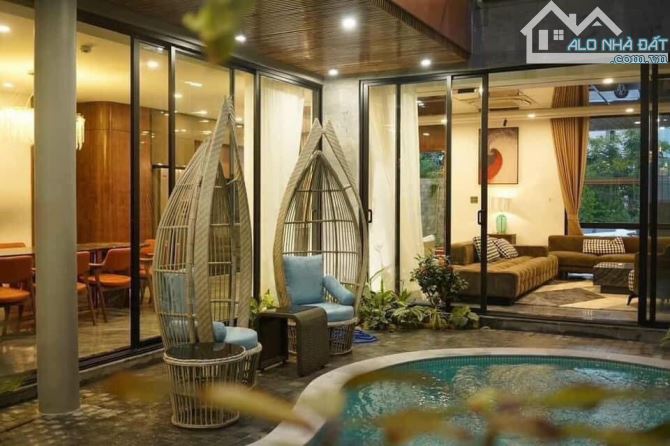 Bán Biệt Thự Nghỉ Dưỡng sân vườn hồ bơi mới cực đẹp NVA - 9