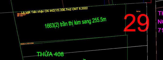 206,7m2 ngang 7,7m đường 6m,cách MT Nguyễn Hữu Thọ 300m,sát Gsmetro,Đang cho thuê 12tr/thá - 2