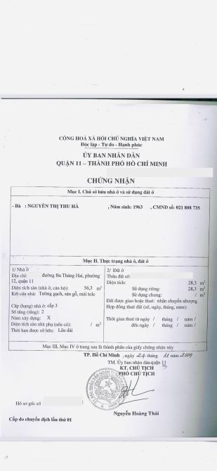 Bán Nhà 2 Mặt Tiền Đường 3/2 • 3 Lầu • Sát Ngã 5 Lê Đại Hành-3/2-LotterMart Q11 chì 10,8tỷ - 5