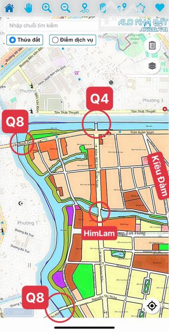 Hoàng Trọng Mậu Q7 - HÀNG XÓM KHU HimLam - Kiều Đàm Q7 Diện tích 3T ( 4 x 16m) nhỉnh 3 tỷ - 5