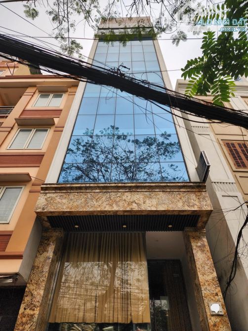 NGÕ TO NHƯ PHỐ - 9 TẦNG THANG MÁY - TOÀ NHÀ VĂN PHÒNG - XÂY MỚI - Ô TÔ TRÁNH - THÔNG SÀN