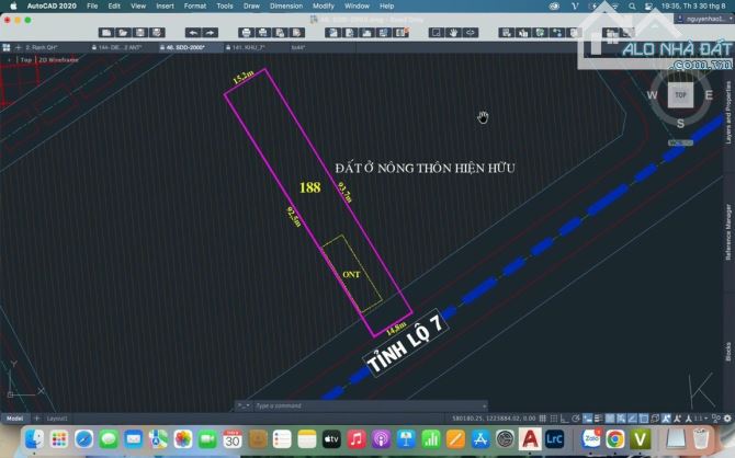 Chủ gửi bán đất 1.468m2 có sẵn 200m2 thổ cư mặt tiền đường Tỉnh Lộ 7, xã An Nhơn Tây - 4