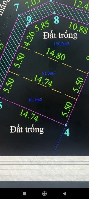 Bán đất ở 5.5*17m Ngay Trường Học Nguyễn Hồng Đào. Xts hóc môn