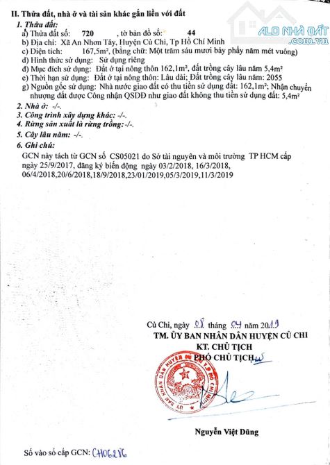 Ngộp! Bán lô đất đường mt đường nhựa 762, 1 sẹcTỉnh Lộ 7, 167m, full thổ, An Nhơn Tây - 3