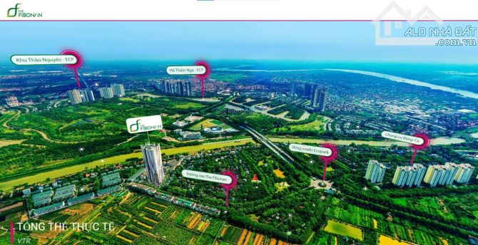 Mở bán Đợt 1 chung cư cao cấp The Fibonan Ecopark, chiết khấu TTS 9%, HTLS 0% 24th - 5