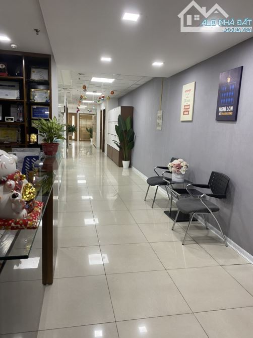 Cho thuê văn phòng 25T2 Hoàng Đạo Thúy; 270m2 giá rẻ nhất khu vực; full nội thất - 9