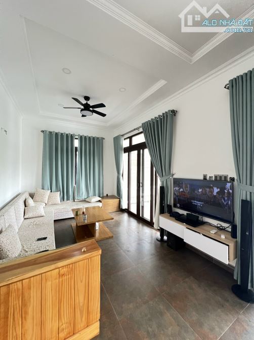 VILLA KIỂU CỔ SÂN VƯỜN RỘNG THỰC TẾ 730M2 CHỈ 16TY3 CÁCH ĐƯỜNG CHÍNH CHỈ 1 CĂN NHÀ P8 ĐÀ L - 4