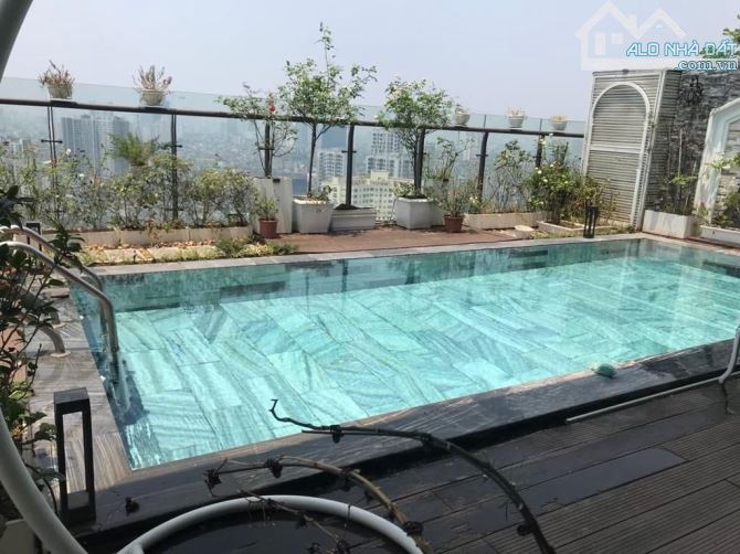 Tin Thật. Penthouse bể bơi sân vườn view đẹp CC số 5 Tú Mỡ, 438m2, 2 tầng, MT 40m, 31.9 tỷ - 7