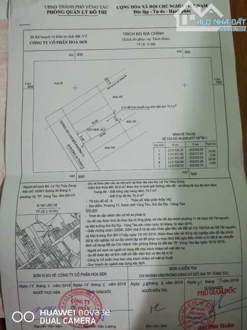 chủ BÁN LÔ ĐẤT ĐẸP HẺM 1033, phường 11 VŨNG TÀU.