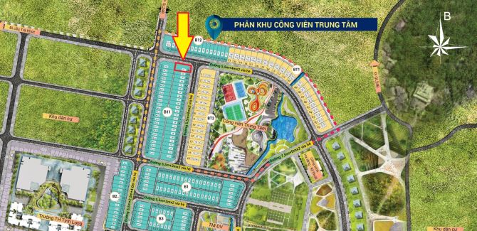 Bán lô góc 2 mặt tiền 175m2, cực đẹp trong KDT Tăng Long Angkora Park, Quảng Ngãi - 9