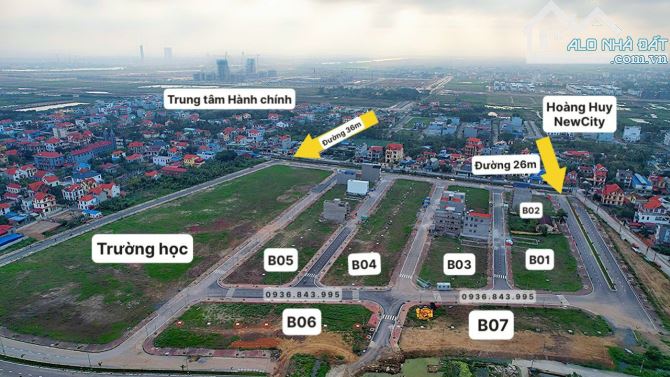 Khu B tiềm năng DUY NHẤT 1 lô B01 hướng Nam 99m2 siêu hiếm Khu Bắc Sông Cấm chỉ 4,xx tỷ - 2