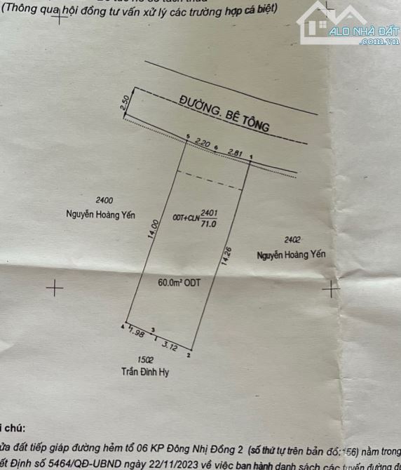 Giảm 300 tr Bán Gấp Lô Đất Sát TTHC Phường Dĩ An Sổ Hồng Riêng Hẻm 4m - 3
