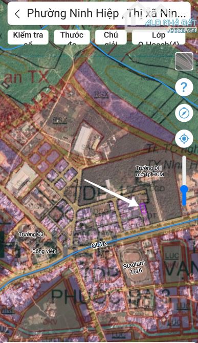 Bán đất 2 mặt tiền Đường khu đô thị Bắc Ninh Hòa, Khánh Hòa.